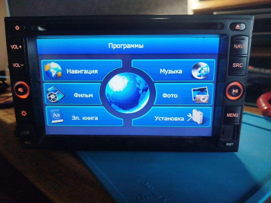 Автомагнітола прцесорна