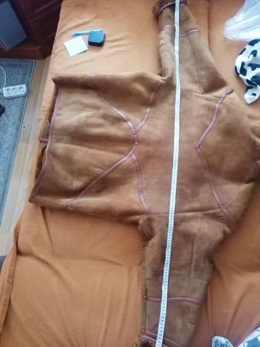 Kożuch naturalny damski