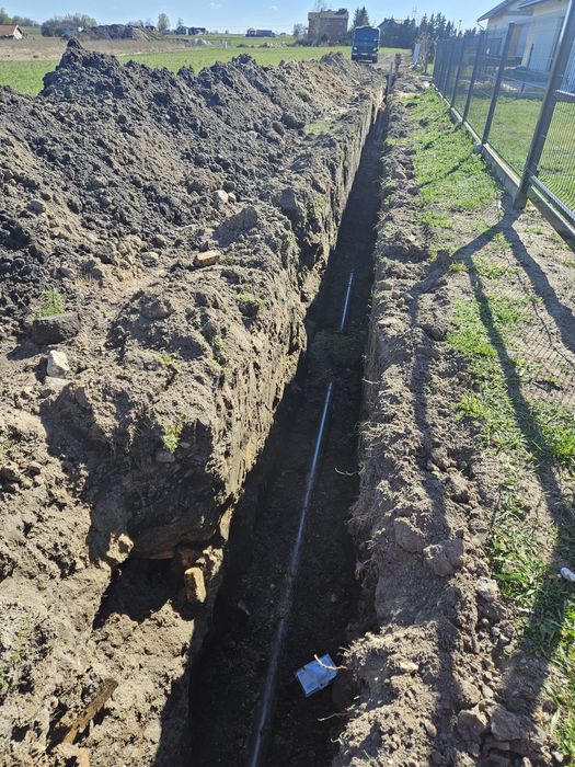 Przewierty pod drogami przeciski wbijanie rur stalowych wod-kan