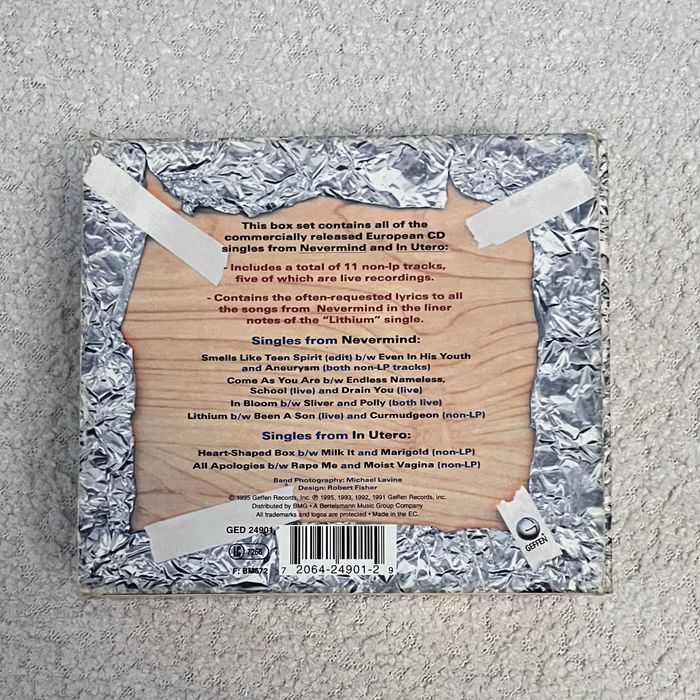 Box singles Nirvana - edição limitada