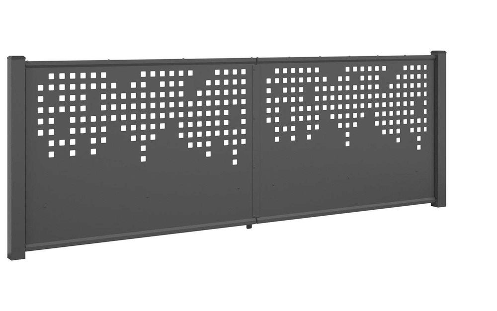 Ogrodzenie wycinane laserowo przęsła, brama, furtka łatwy montaż