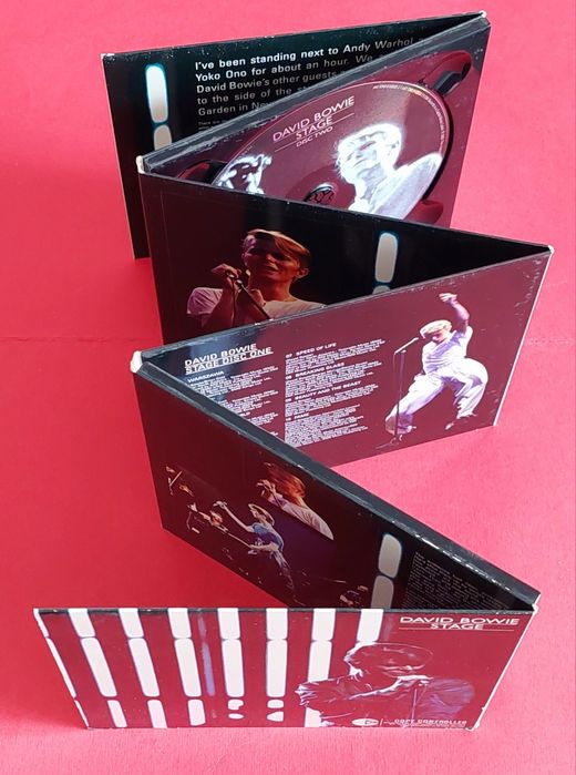 2 CDs David Bowie STAGE
