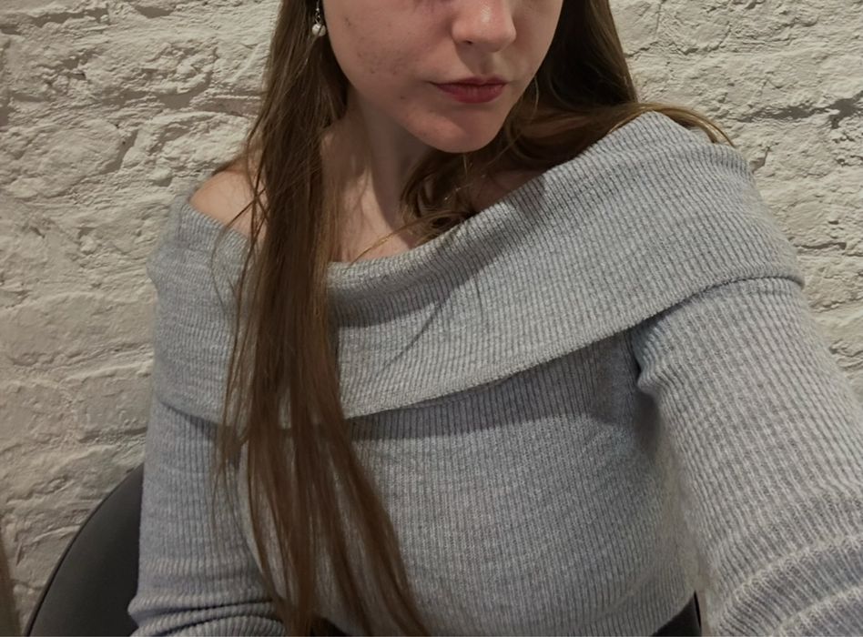 Кофта/светр зі спущеними плечима