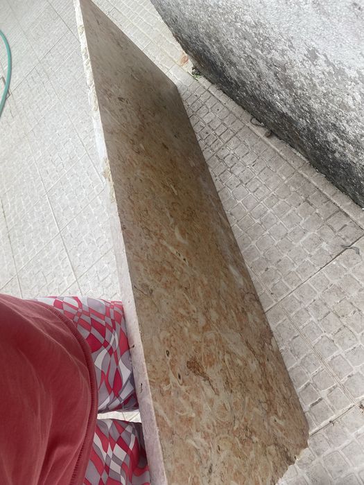 Pedras marmore bancad de cozinga usadas