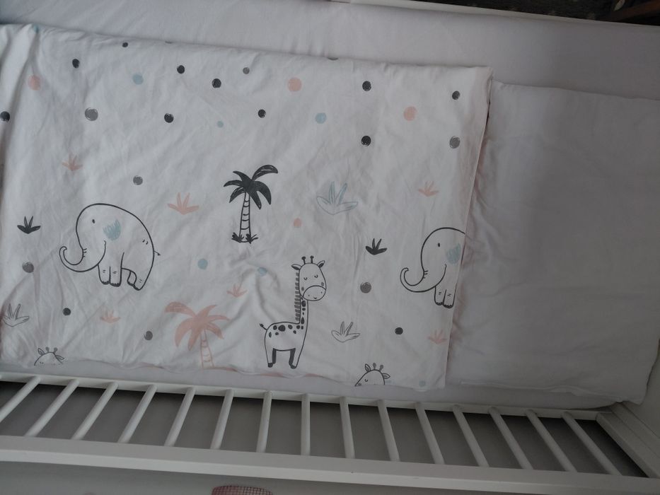 Koldra x2 + poduszka x2 + pościel x2 niemowlęca