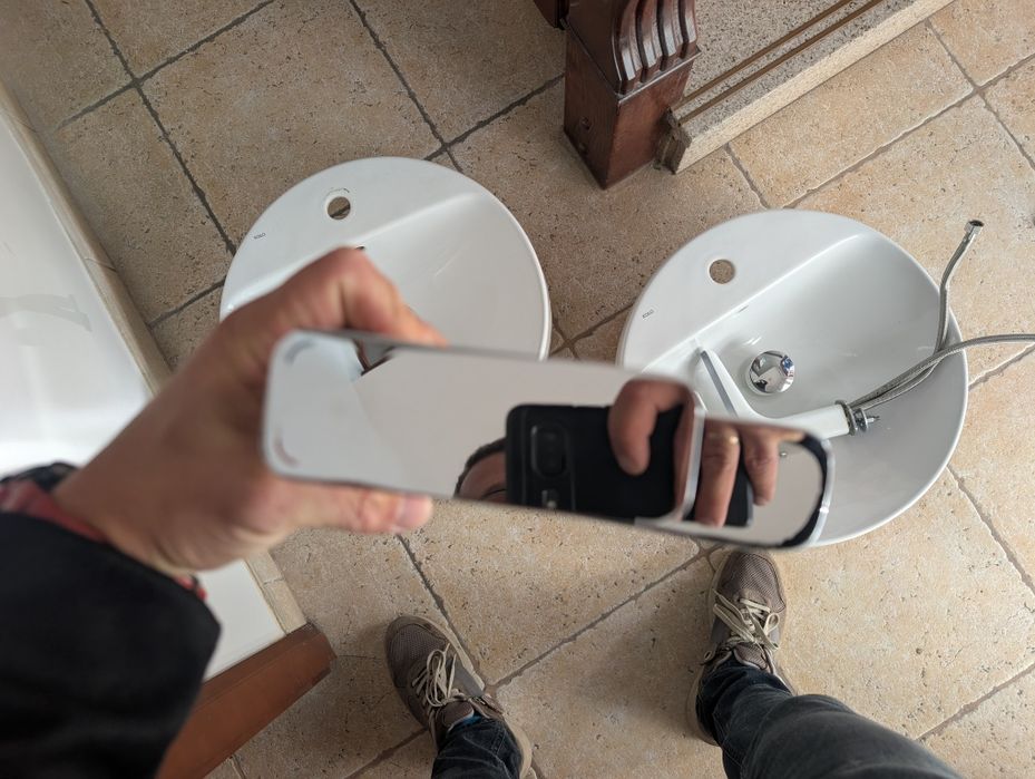 Umywalka wpuszczana w blat