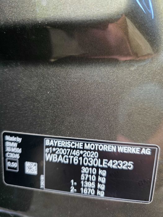 BMW X6 M50D Individual XDRIVE
