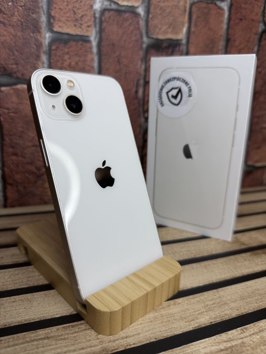 iPhone 13/Starlight/100% Kondycji/Bardzo Dobry/Pełen Zestaw