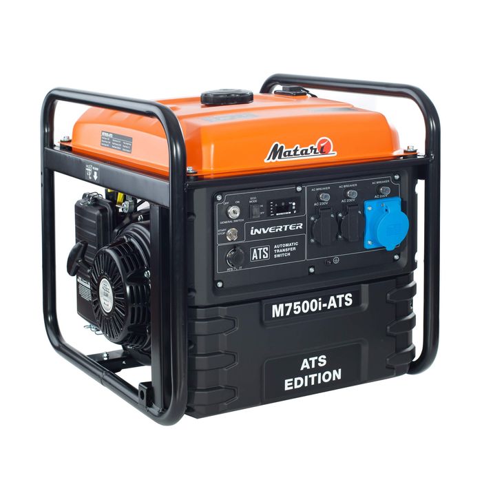 Інверторний генератор Matari M7500I-ATS. 7,5кВт, автоматика. Новий.