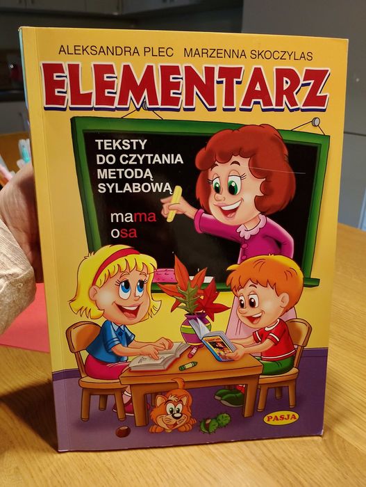 Elementarz - teksty do czytania metodą sylabową