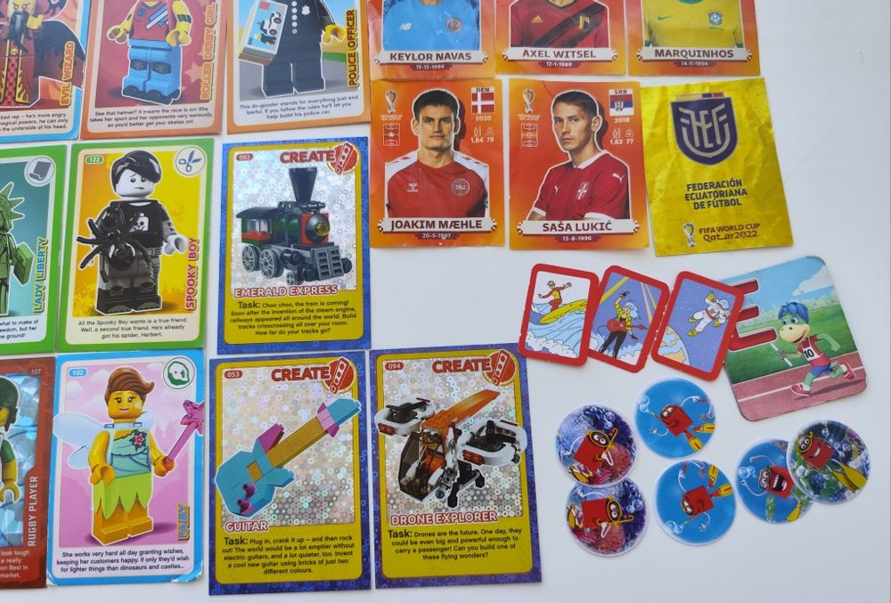 Картки Lego Fifa world cup McDonald's