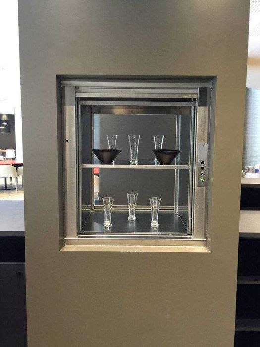 Monta cargas, monta pratos, desde 50Kg, várias paragens e cursos