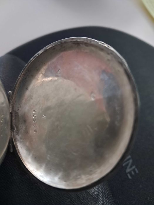 Relógio de bolso em prata