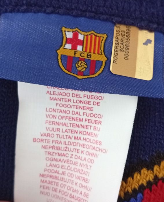Cachecol oficial do F.C. Barcelona
