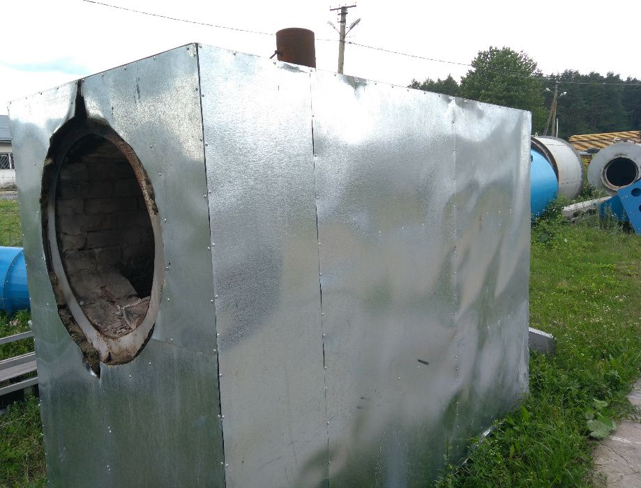 Сушка для тирси АВМ 065 барабанна під брикети або пелети, гранули