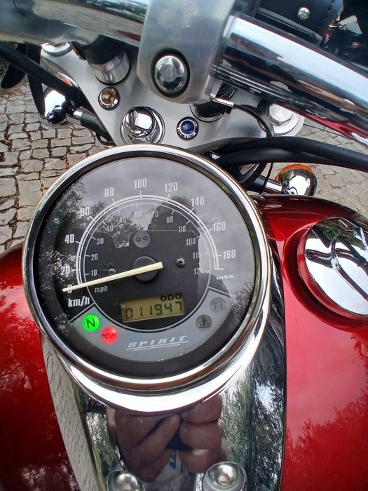 Mota honda shadow spirit