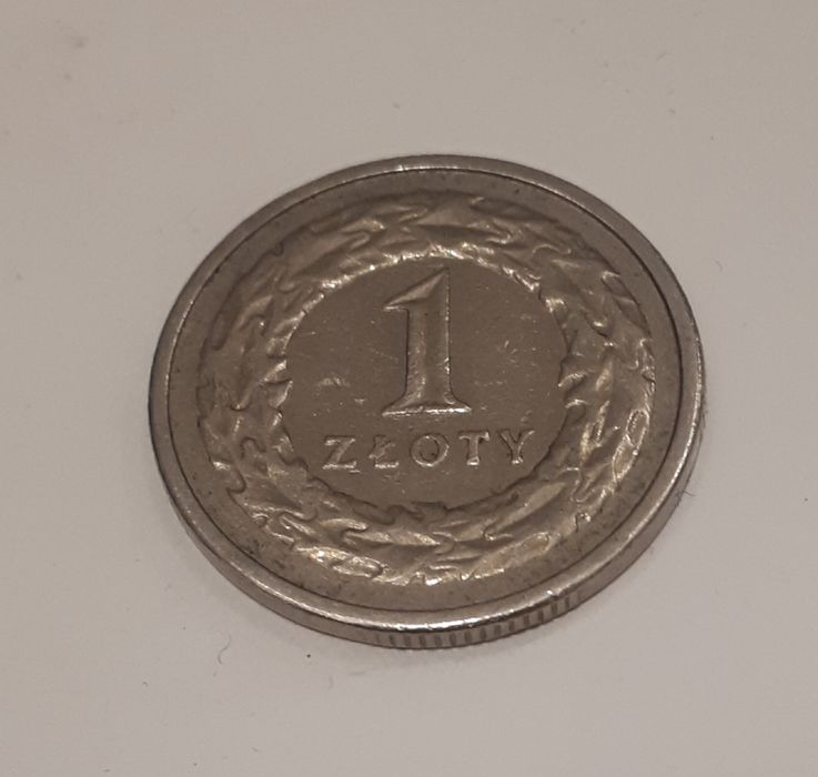 Moneta 1zł 1991 rok