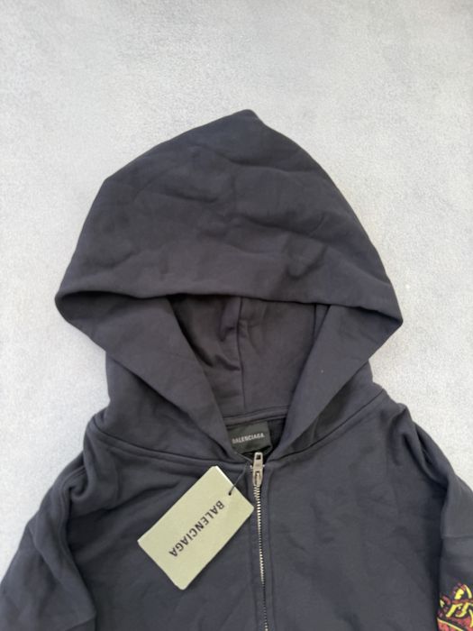 зип худи Balenciaga Offshore zip up Vetements maison margiela