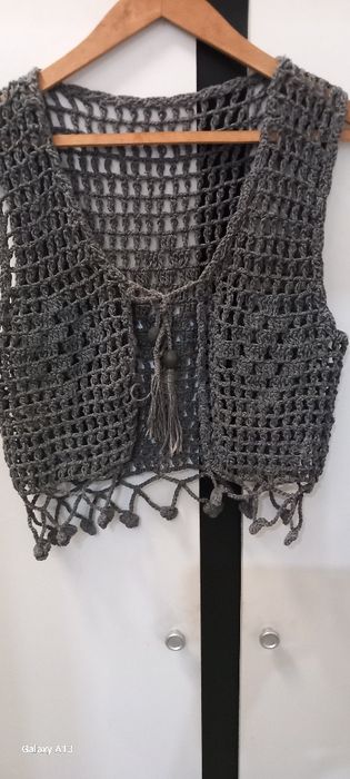 Ażurowe bolerko (narzutka)