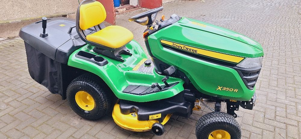 John Deere X350R z  POLSKI stan IDEALNY traktorek kosiarka nie husqvar