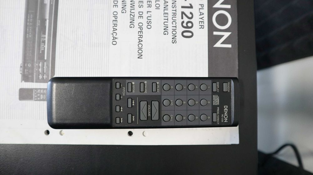 Cd проигрыватель DENON DCD 1290 Burr Brown ЦАП 2 x PCM61 пульт паспорт чеки