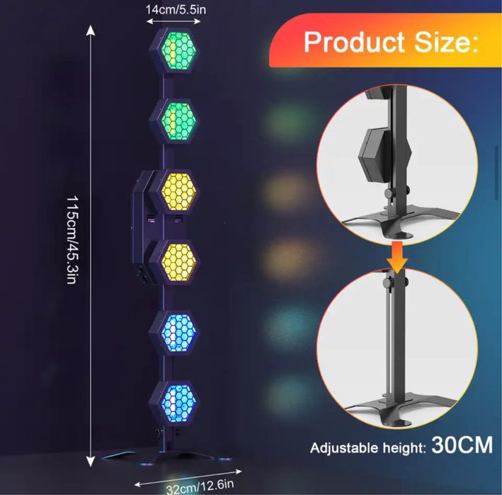 Barra led 240w Dmx