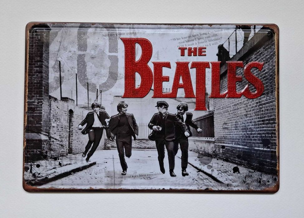 Placas Metálicas Bandas de Música Lendárias