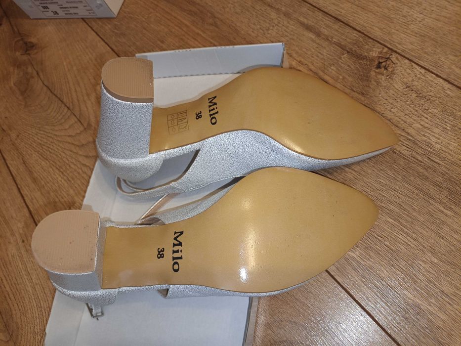 Buty damskie, rozmiar 38 , na obcasie (na imprezę)