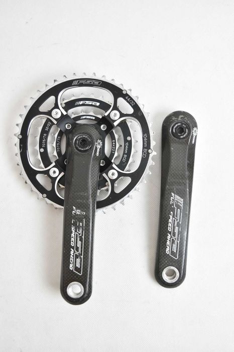 retro mtb korba FSA carbon ! ISIS ! 175mm ! 22/32/44z !