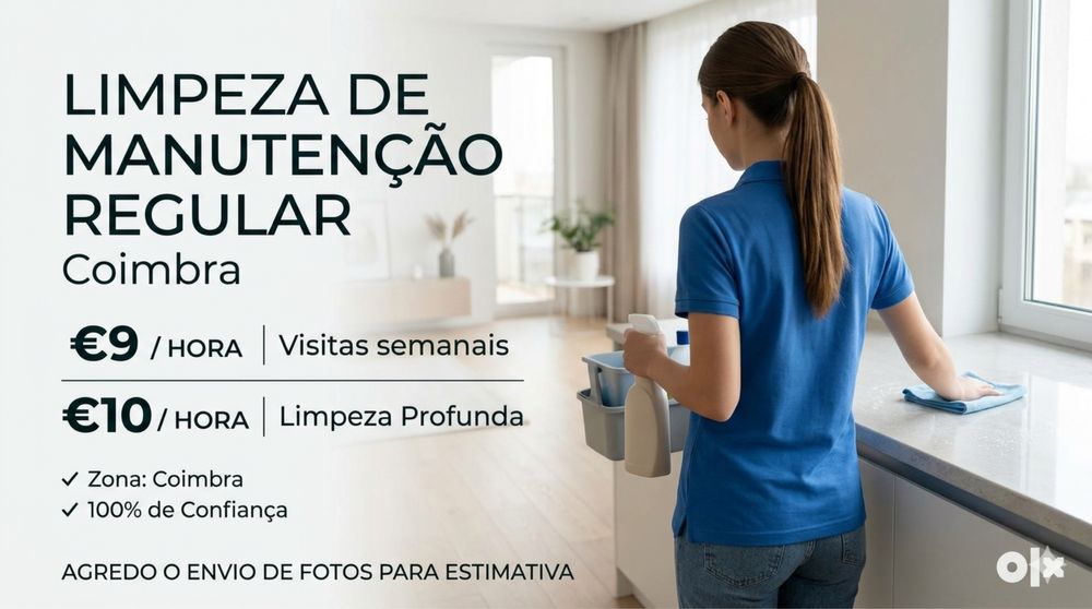 Limpeza Profunda e Manutenção em Coimbra