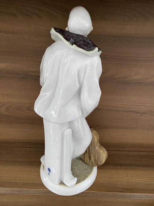 Пьеро фарфор статуетка арт-деко Карл Энс