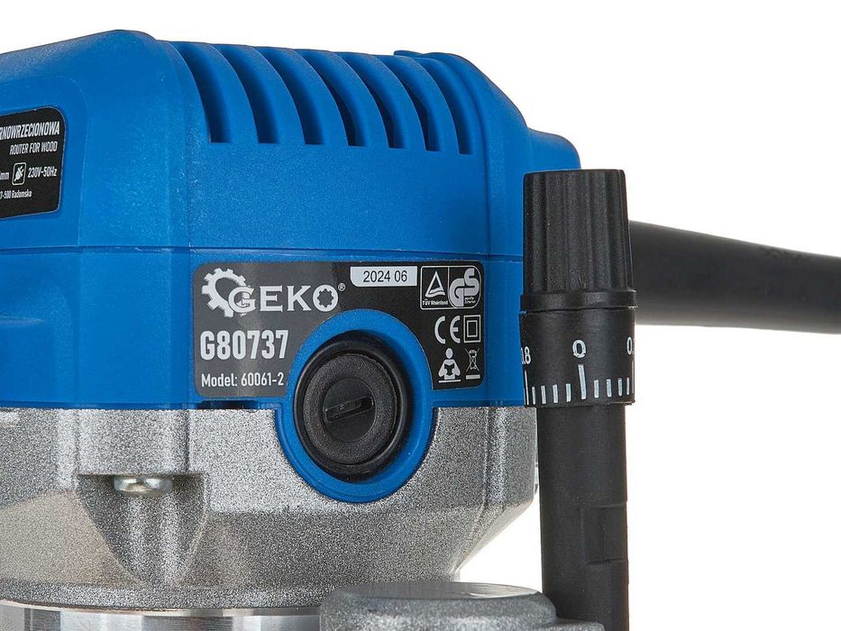 Frezarka górnowrzecionowa 710W krawędziowa regulacja obrotów +frezy