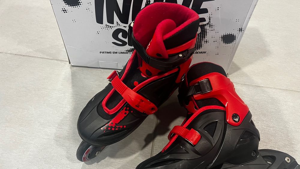 Patins em linha de 4 rodas