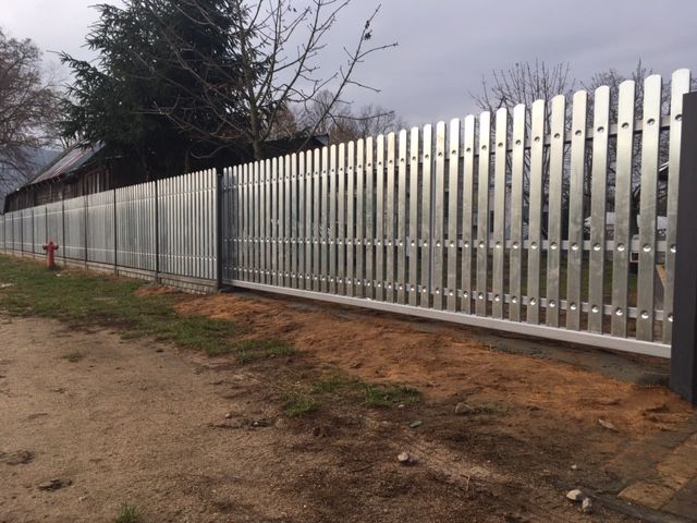 Sztachety metalowe gruba blacha