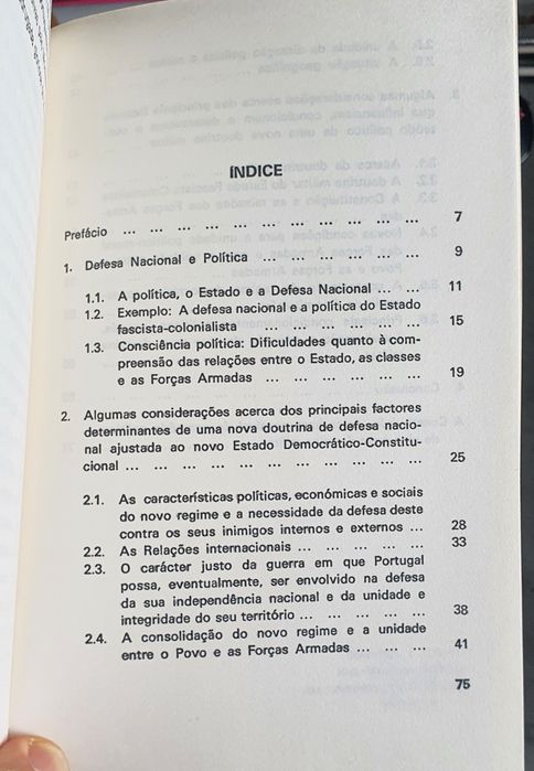 Vasco Gonçalves - Acerca da doutrina militar para Portugal e as suas..