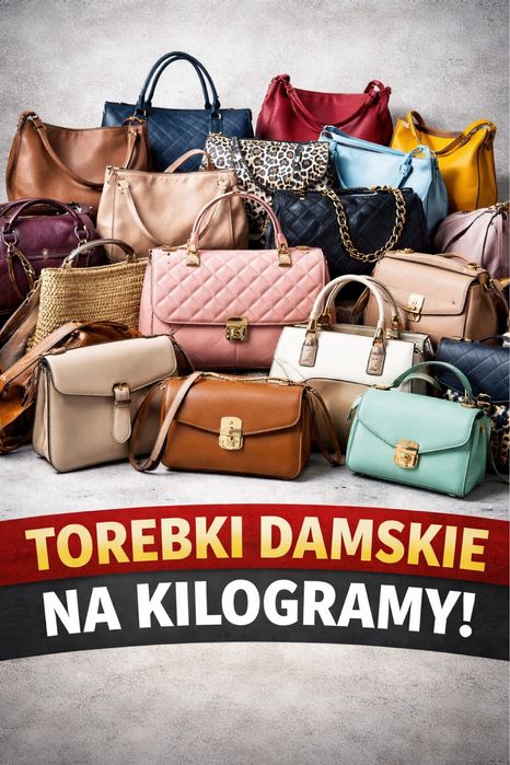 Torebka toerbki damskie 20 kg A/B nowe HM PAKIET ZESTAW