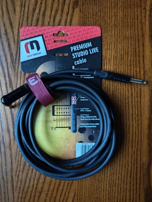 Kabel gitarowy Reds Premium 3m Neutrik