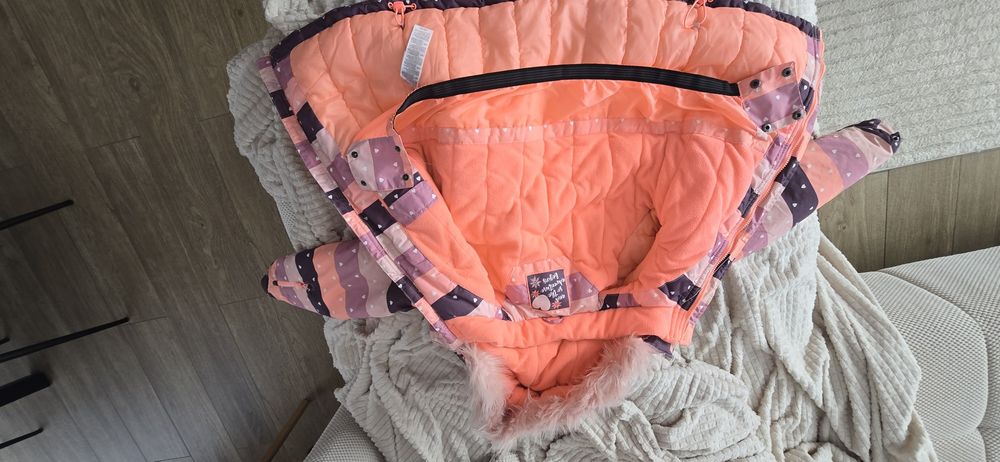 Kurtka zimowa narciarska Coolclub Smyk rozmiar 152