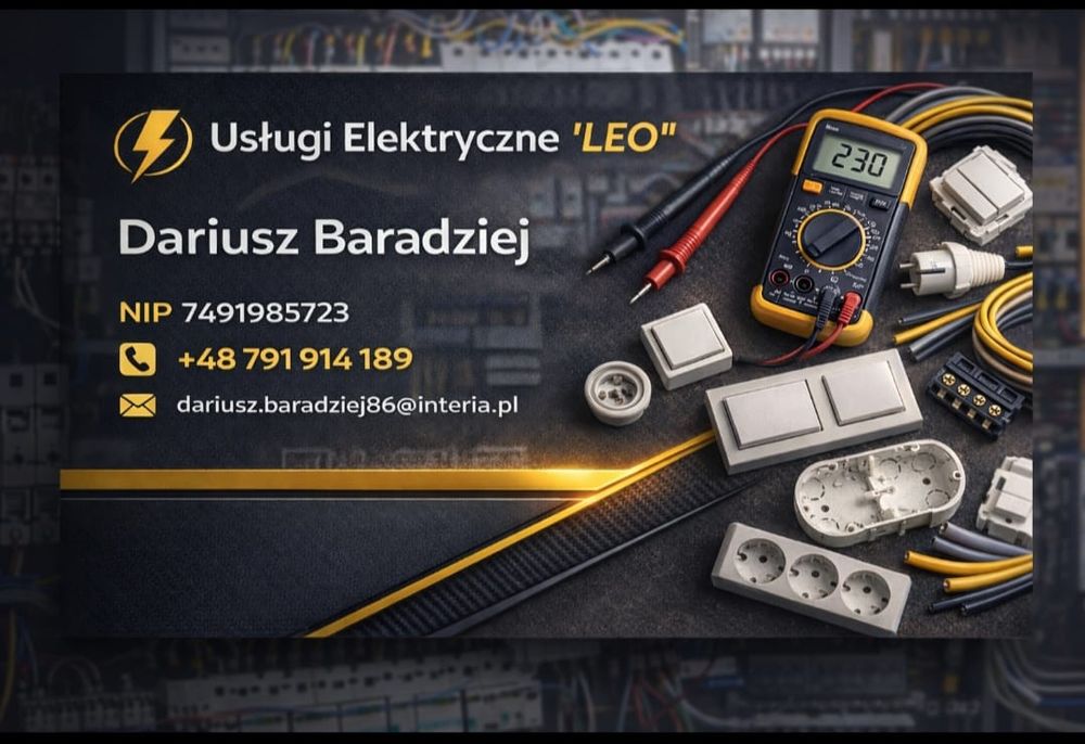 Elektryk Usługi elektryczne