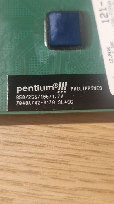Procesor Intel Pentium III 850E Socket 370