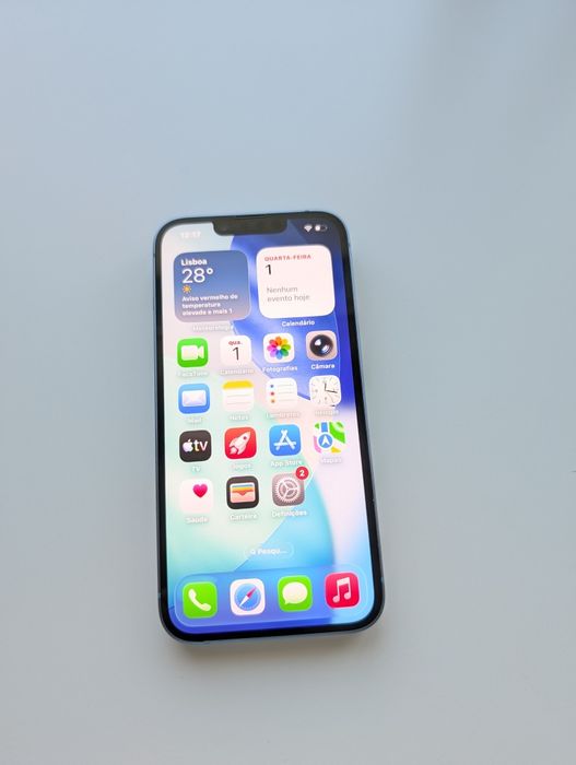 iPhone 14 Lilás - 128GB - bateria 95% - Em Ótimo Estado - Com Acessórios!