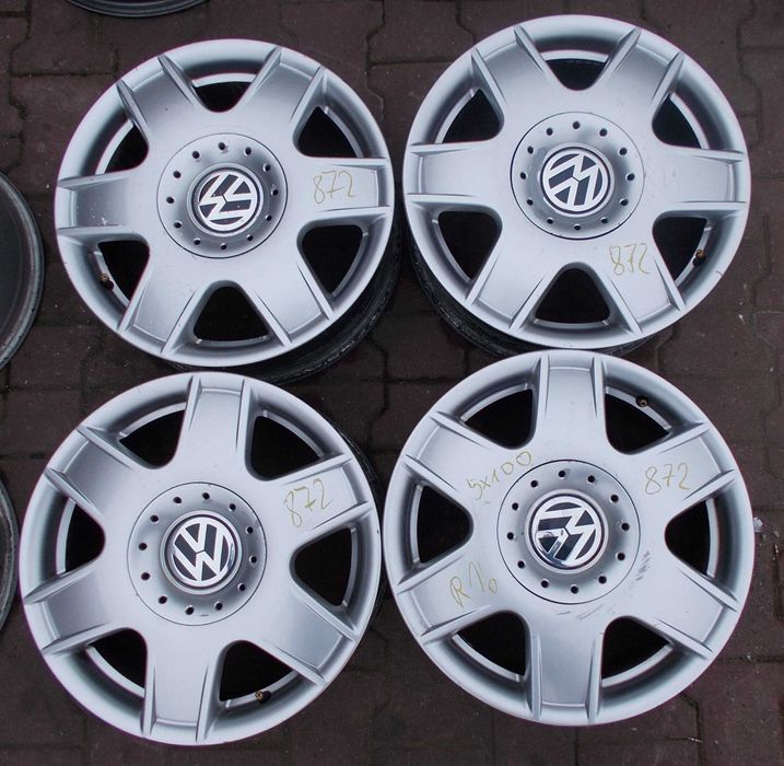 Felgi aluminiowe Volkswagen 5x100 6,5Jx16  ET42 Nr.872