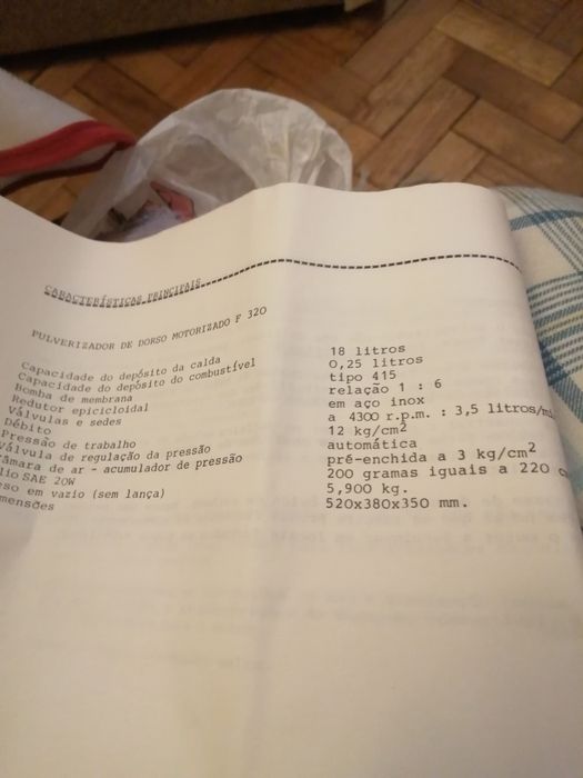 Sulfatador, pulverizador