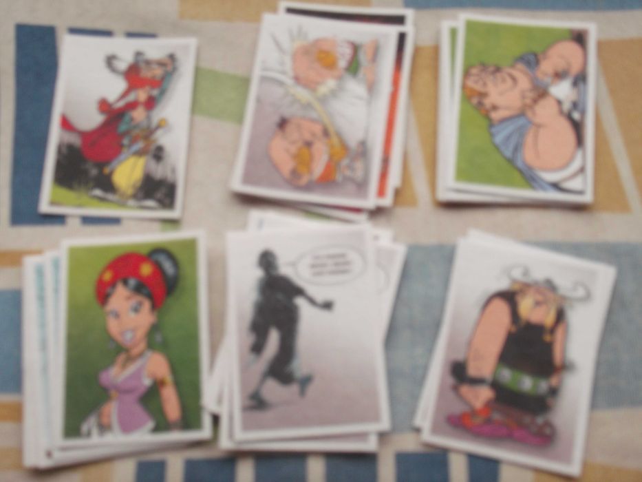 Cromos ASTERIX 60 anos de Aventura  2019