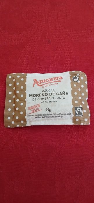Pacote de açúcar, espanhol