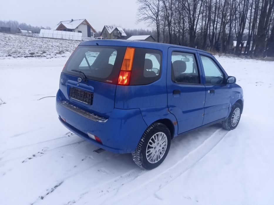 Subaru justy 4x4 1,3 2007 rok