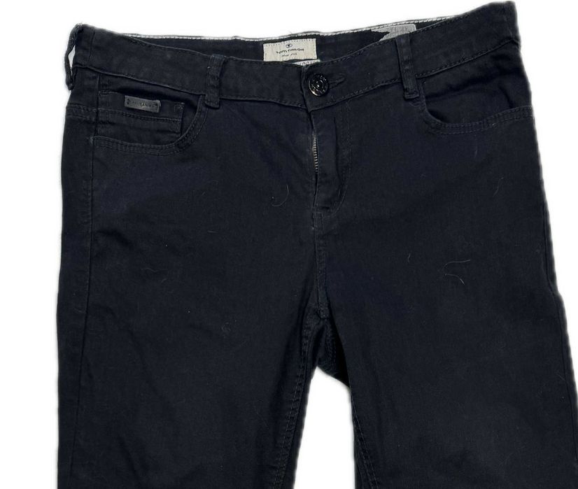 TOM TAILOR r.42/44 ,W34 L33 spodnie damskie proste stretch