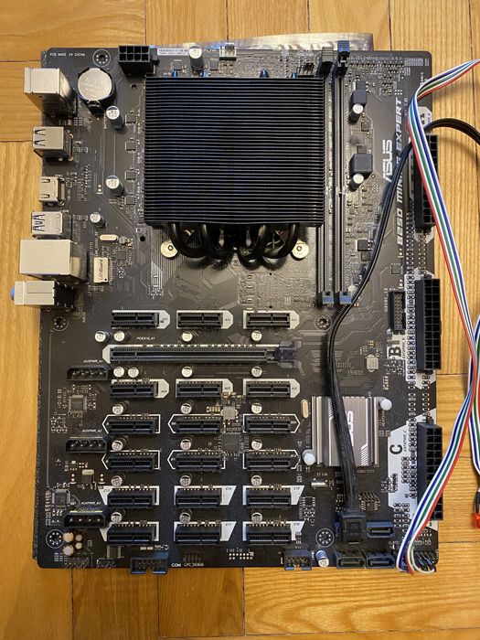 asus b250 mining expert - купити комплектуючі для ПК - Ціна на OLX.ua