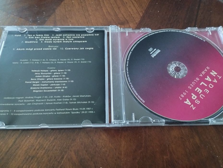 Płyty CD, Tadeusz Nalepa, Rawa Blues 1987, Metal Mind 2007, Breakout