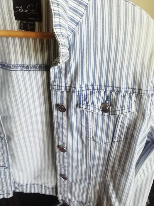 Blusão às riscas ganaga